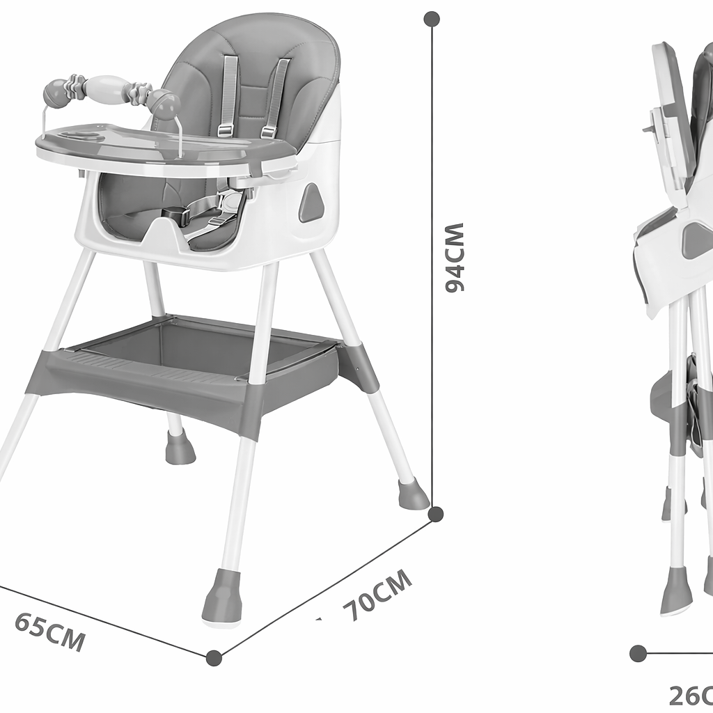 Chaise haute Bébé